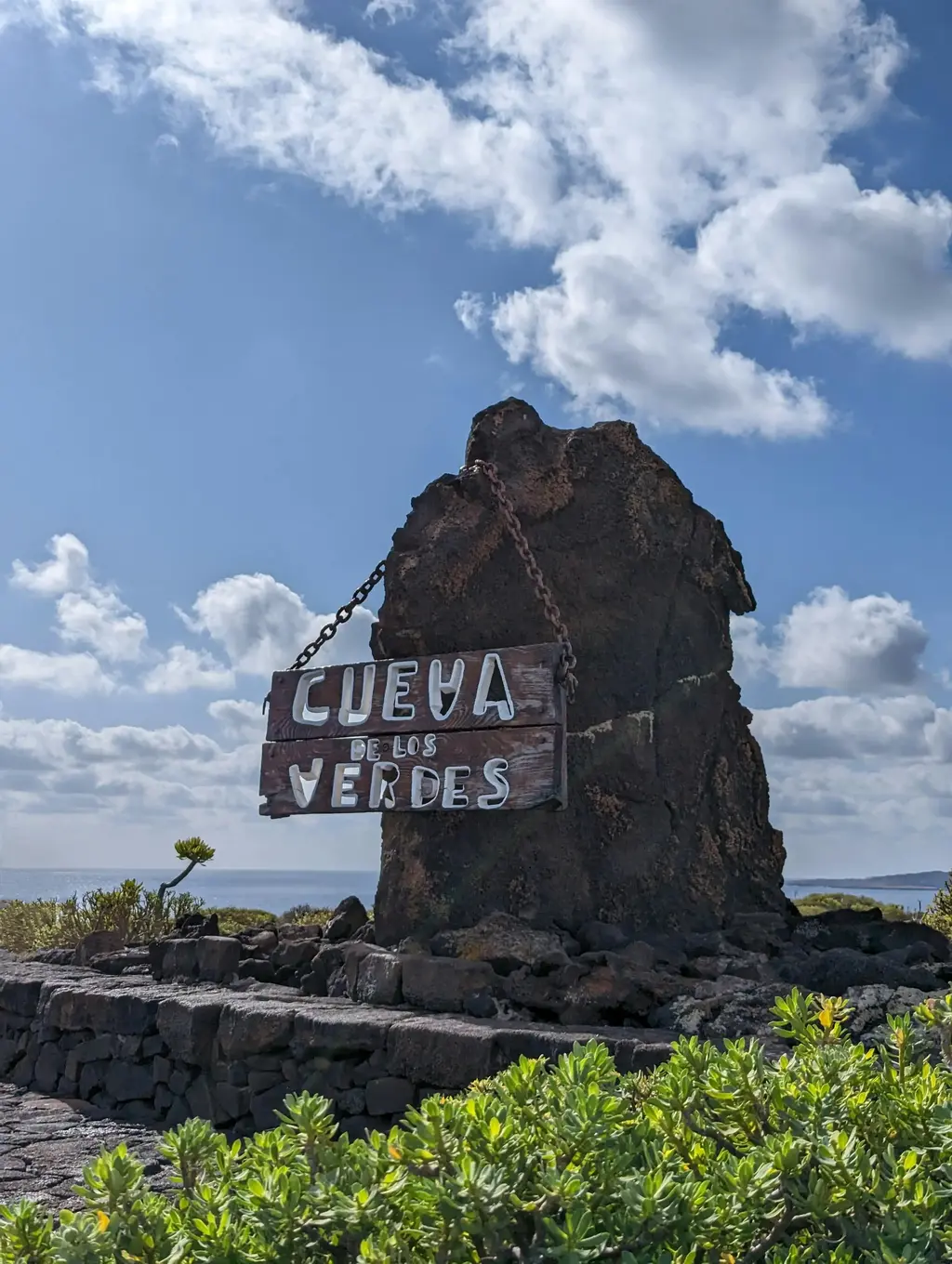 Entrada a la Cueva de los Verdes, Lanzarote